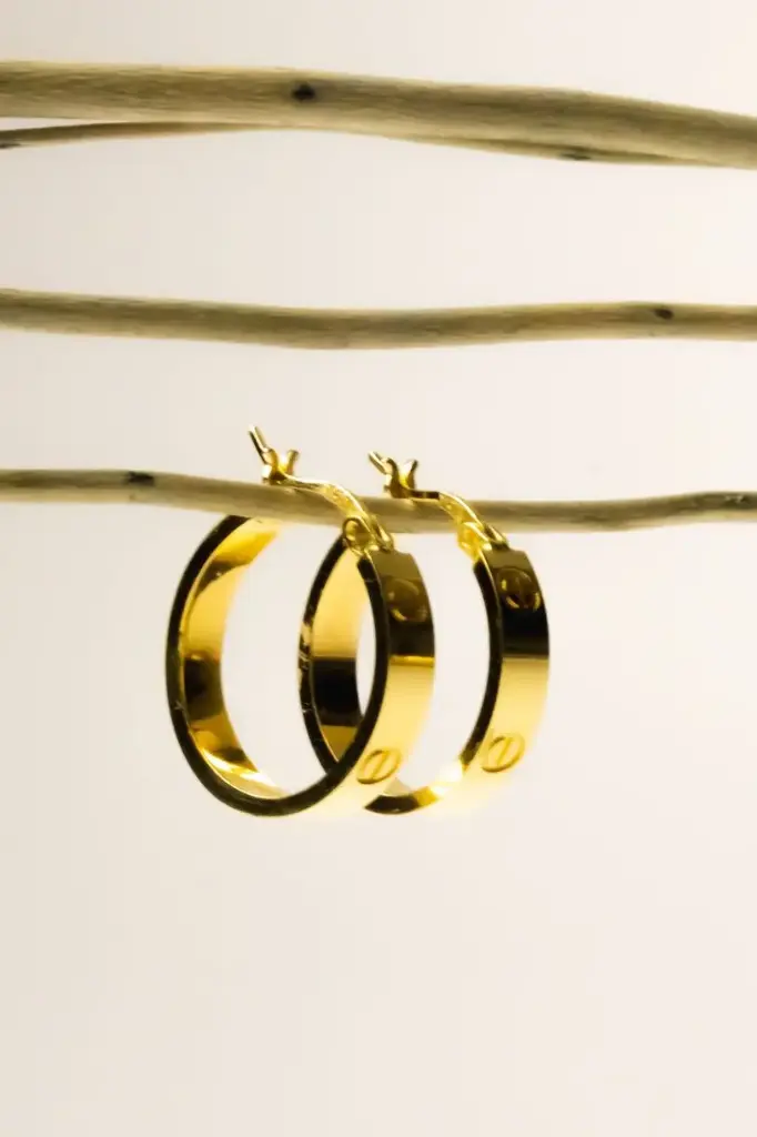 金環耳環 - 簡約中號